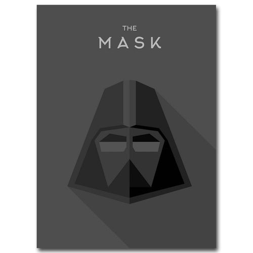 The Mask Minimal Print (Dark)