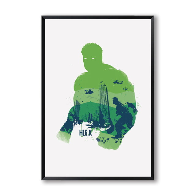 The Incredible Hulk Pic-Ception Print