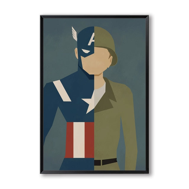 Captain America Identity Print