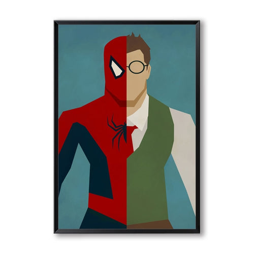 Spiderman Identity Print